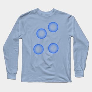 Blue bubbles Long Sleeve T-Shirt